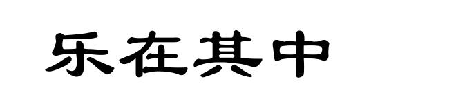 乐在其中