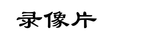 录像片