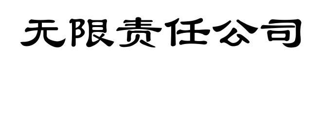 无限责任公司