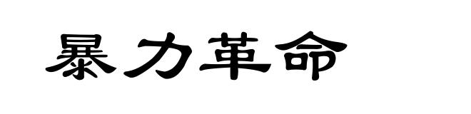 暴力革命