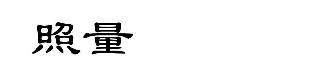 照量
