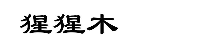 猩猩木