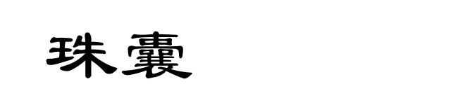 珠囊