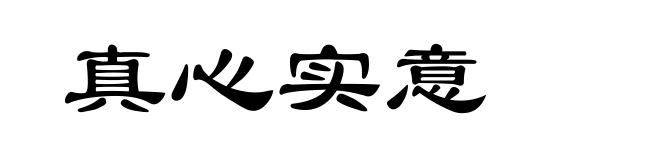 真心实意
