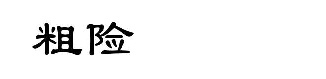 粗险