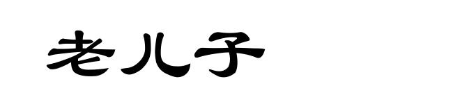 老儿子