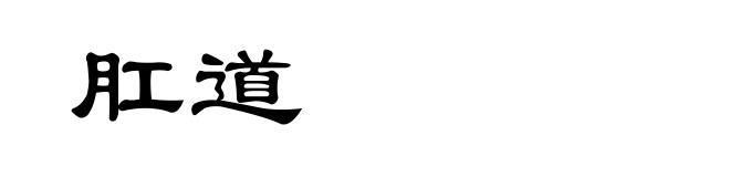 肛道