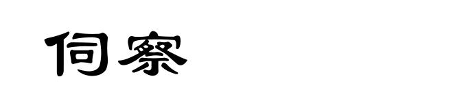 伺察