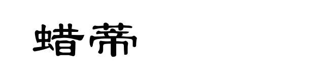 蜡蒂