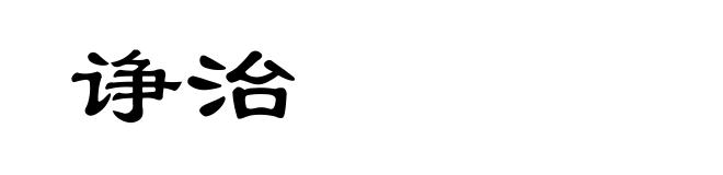 诤治