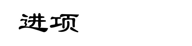 进项