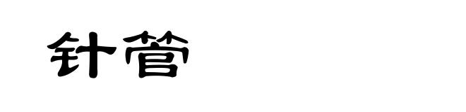针管