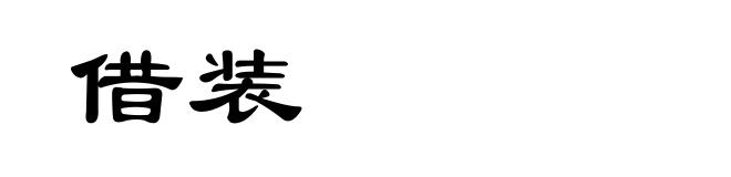 借装