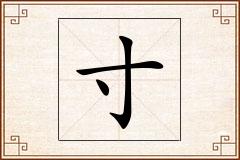 寸怎么写