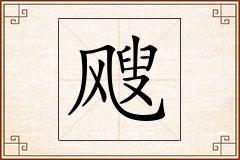 飕怎么写