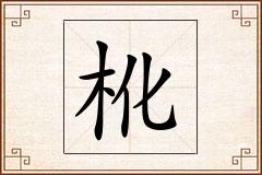 杹怎么写